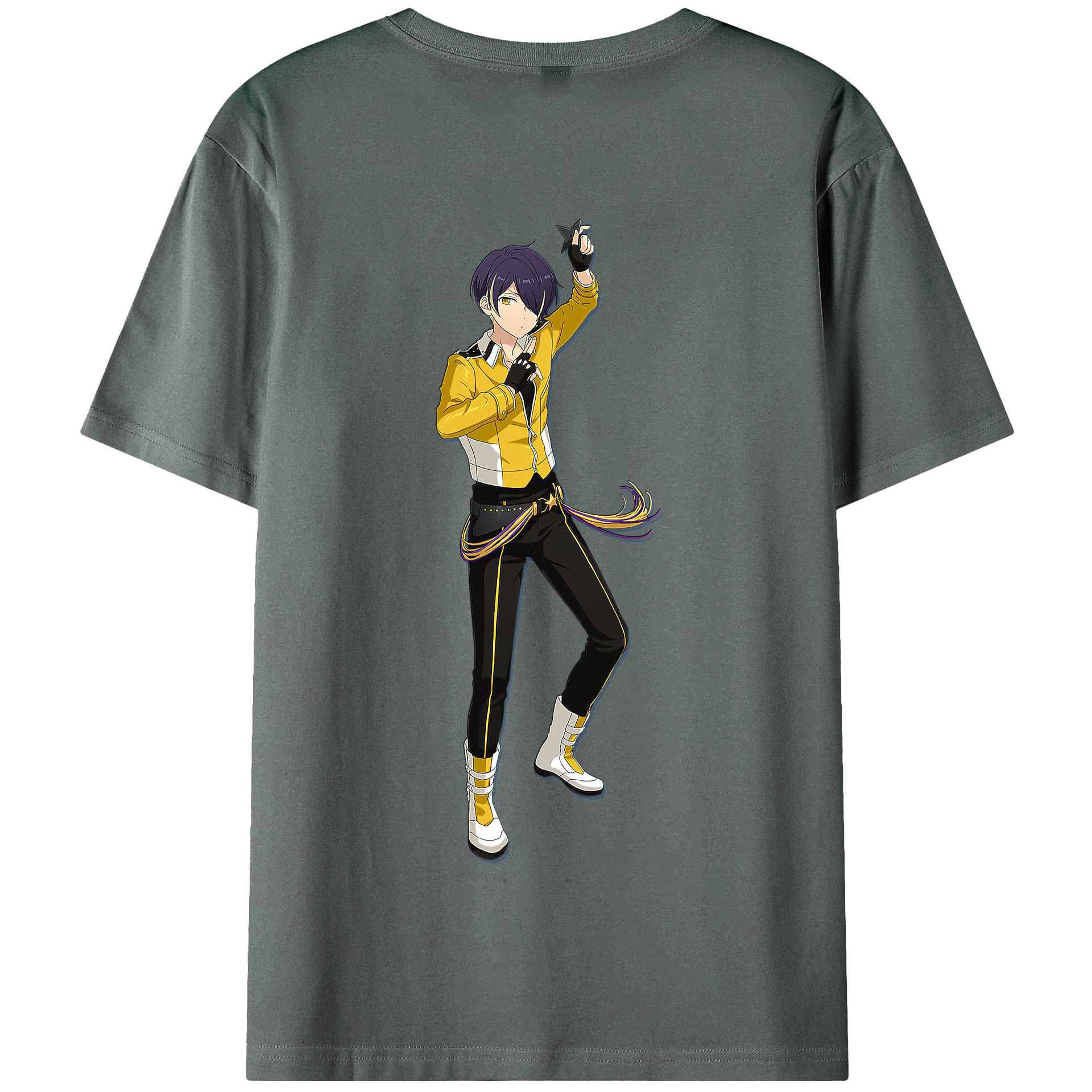 （画像用） あんさんぶるスターズ! Ensemble Stars 綿100％半袖Tシャツ（背面プリント）